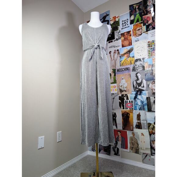 Striped Lightweight Jumpsuit - Picture 1 of 6